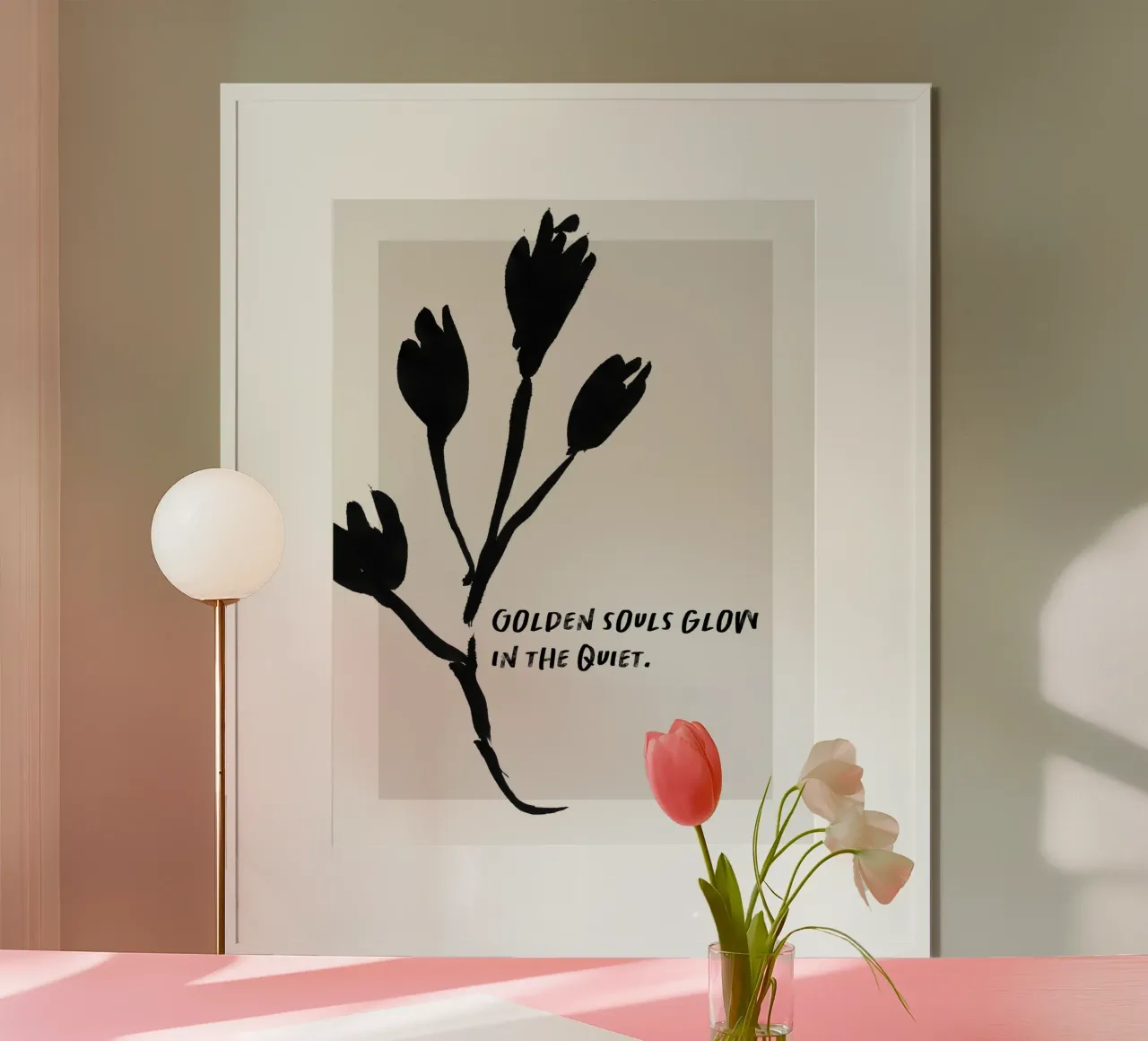 Golden Mantras No 7 poster da treechild