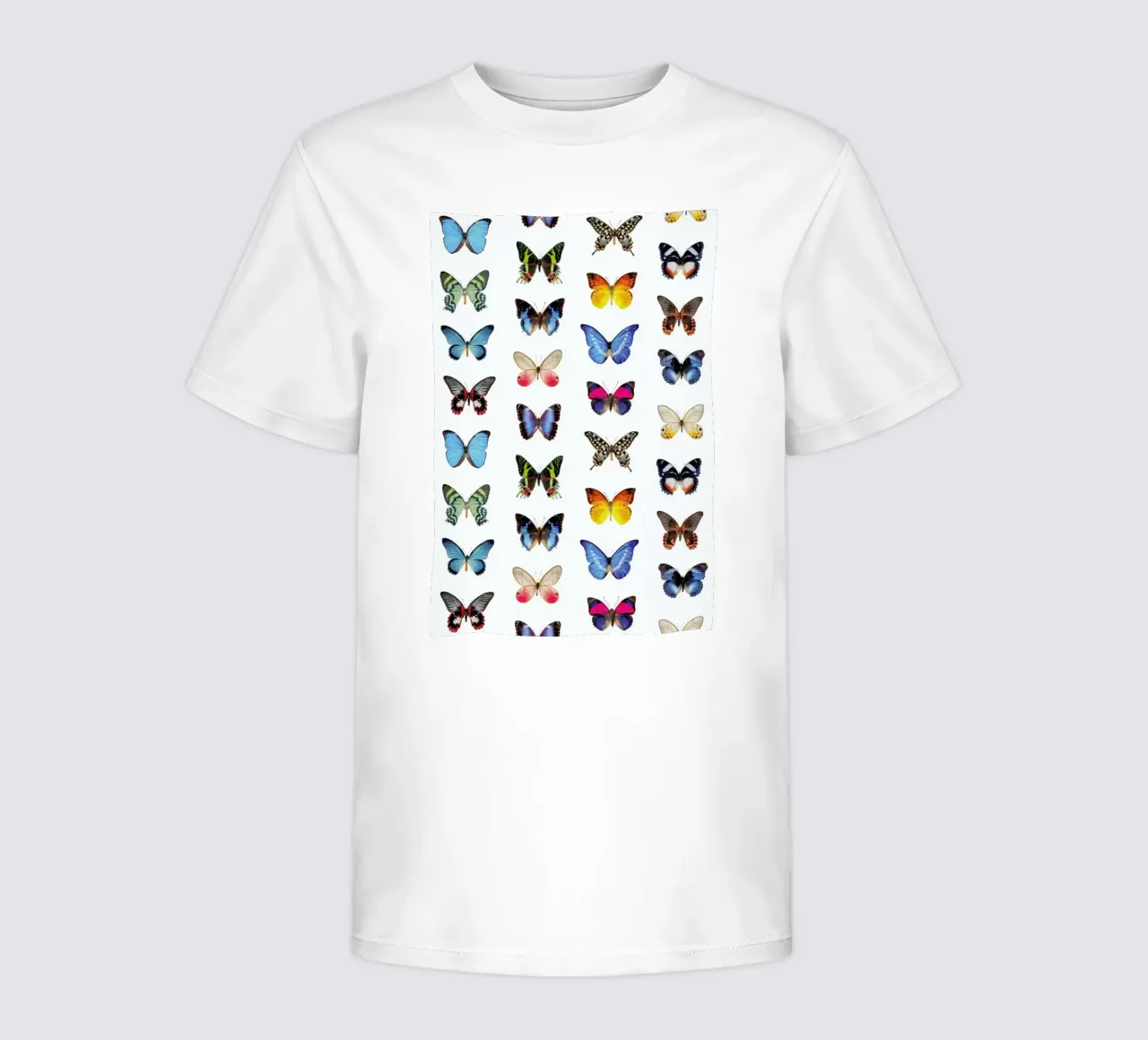 Colourful Butterflies kids t-shirt by Curious Collections by Marielle Leenders