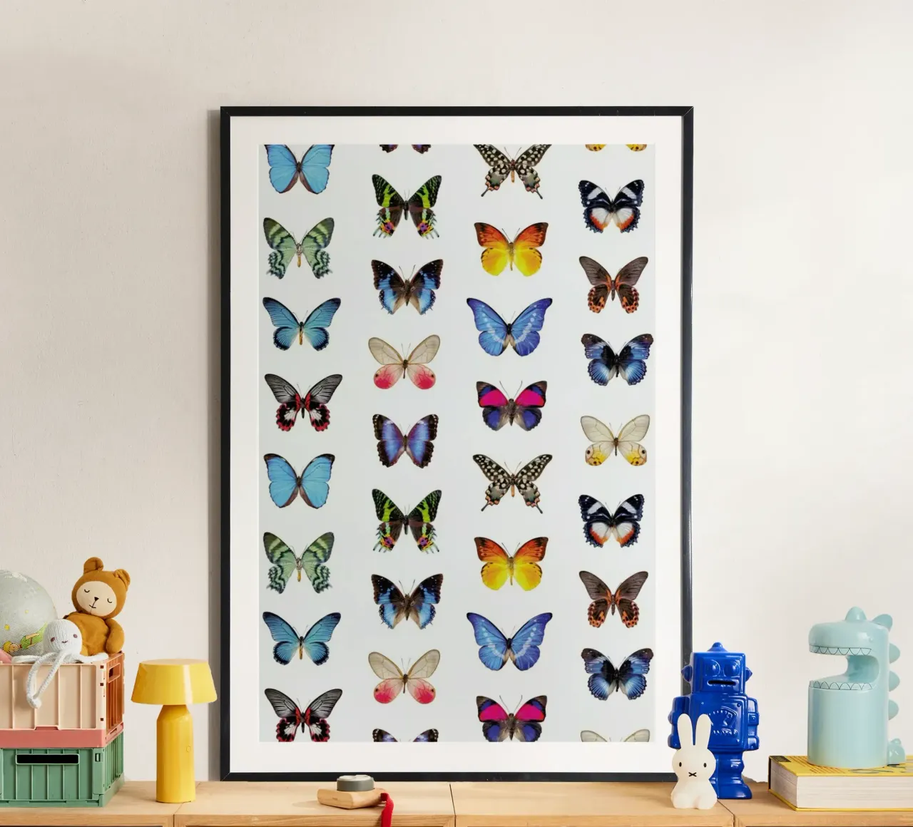 Colourful Butterflies carta hahnemühle da Curious Collections by Marielle Leenders