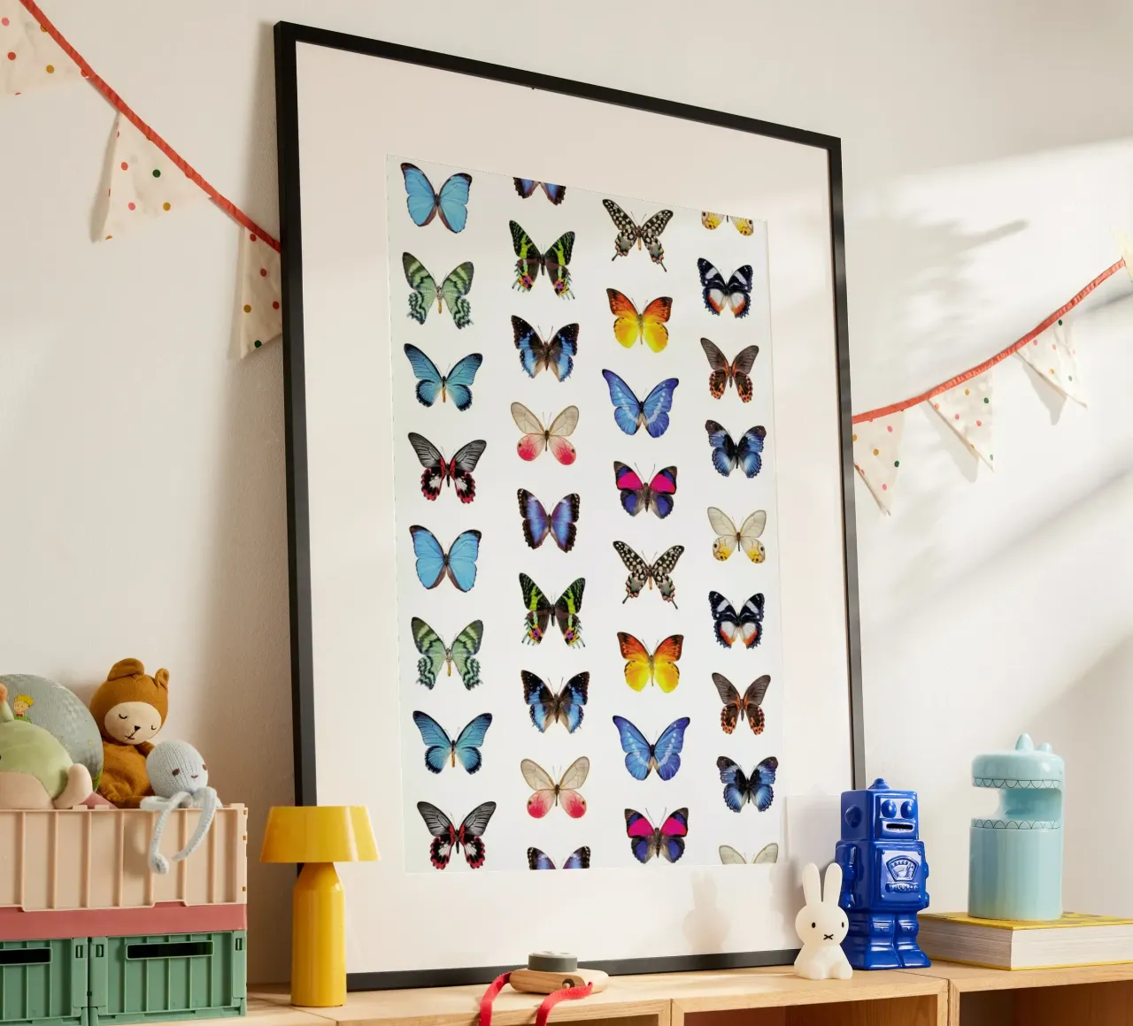 Colourful Butterflies carta hahnemühle da Curious Collections by Marielle Leenders