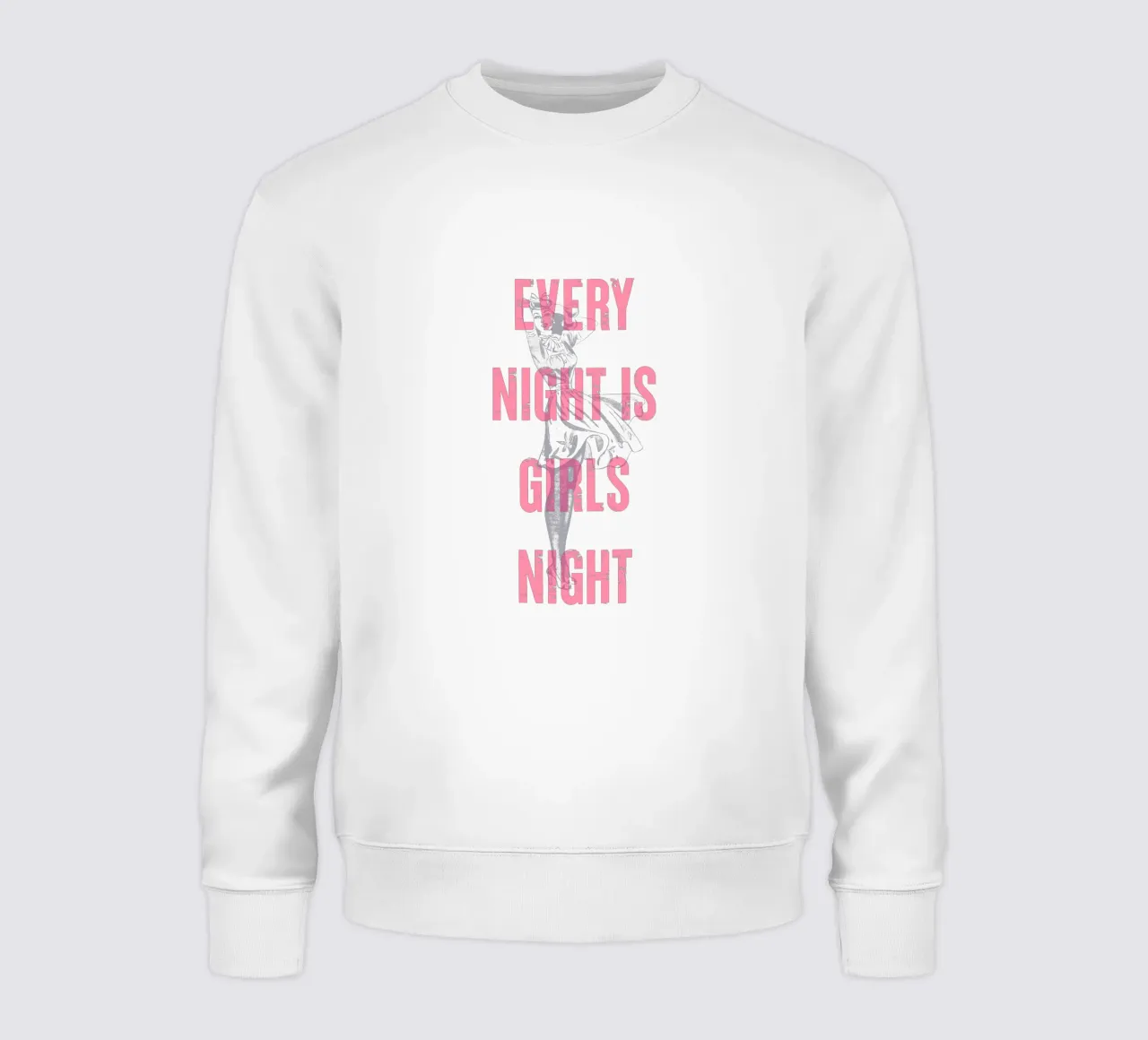 Ogni sera è una serata tra donne felpa da Vintagrafica