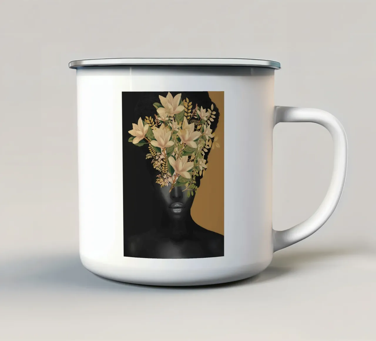 Bellezza nascosta 2 tazza in smalto da dada22