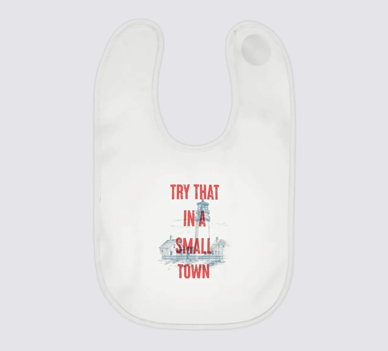 Provate a farlo in una piccola città bavaglino da Vintagrafica