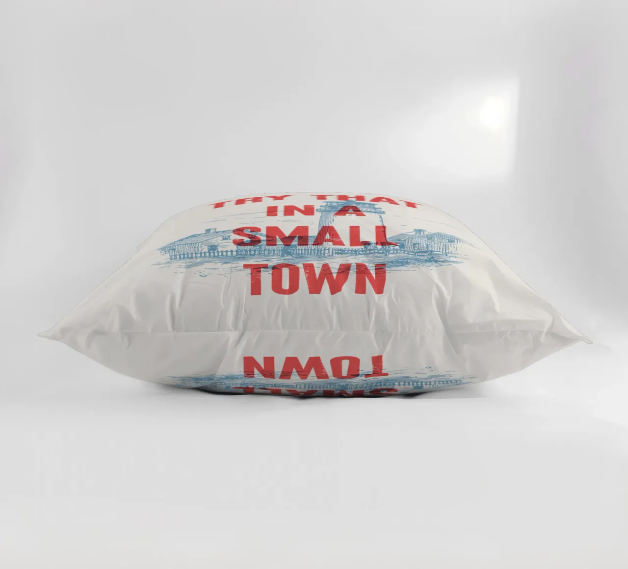 Provate a farlo in una piccola città cuscino da Vintagrafica