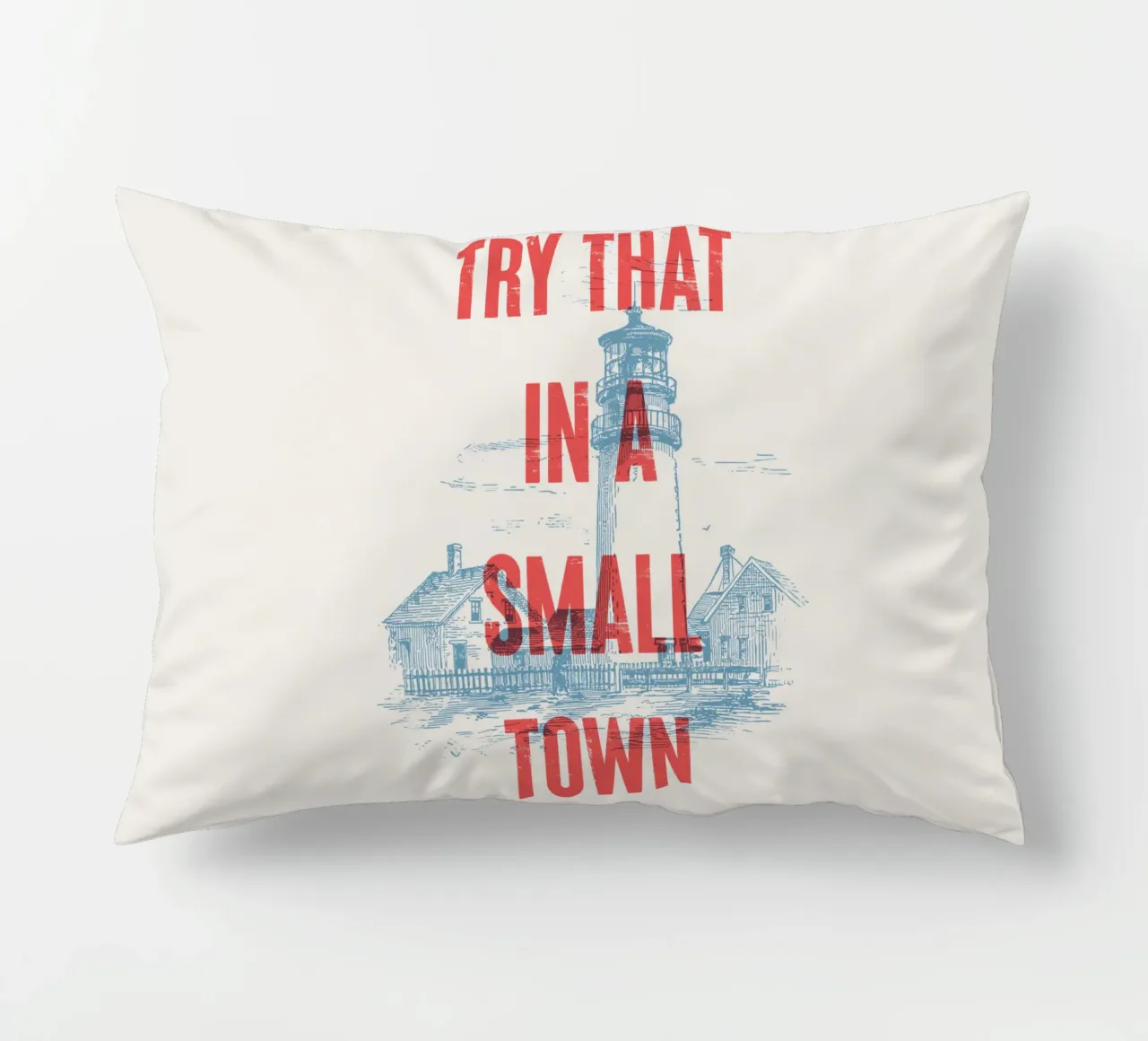 Provate a farlo in una piccola città cuscino da Vintagrafica