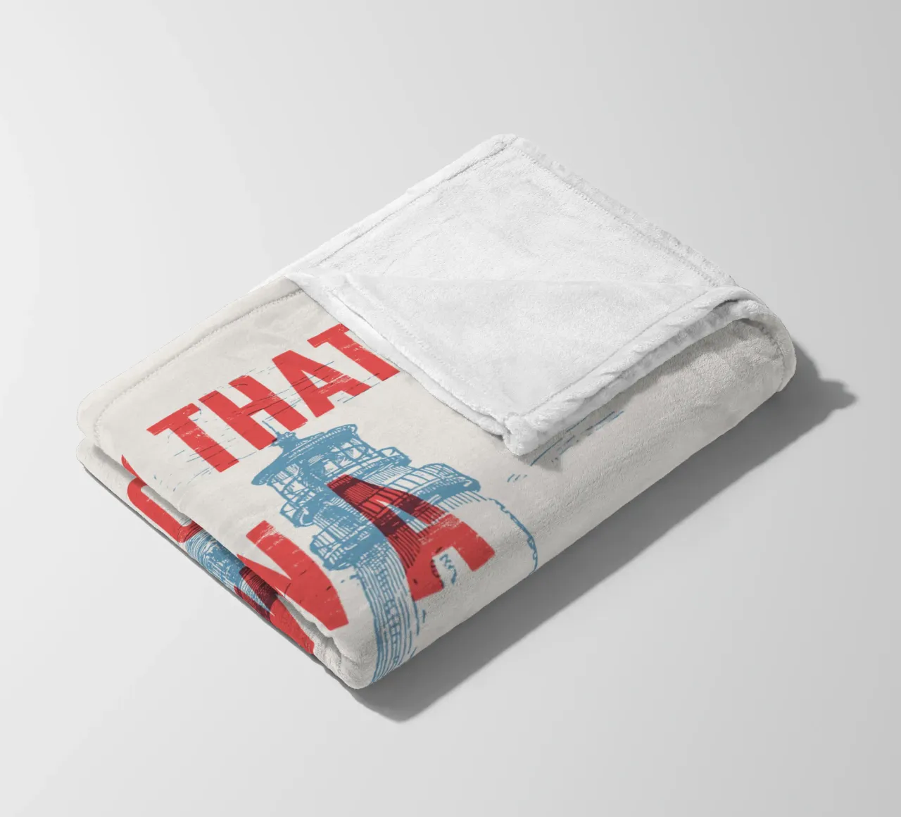 Provate a farlo in una piccola città coperta in pile da Vintagrafica