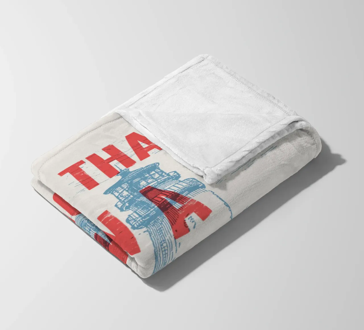 Provate a farlo in una piccola città coperta in pile da Vintagrafica