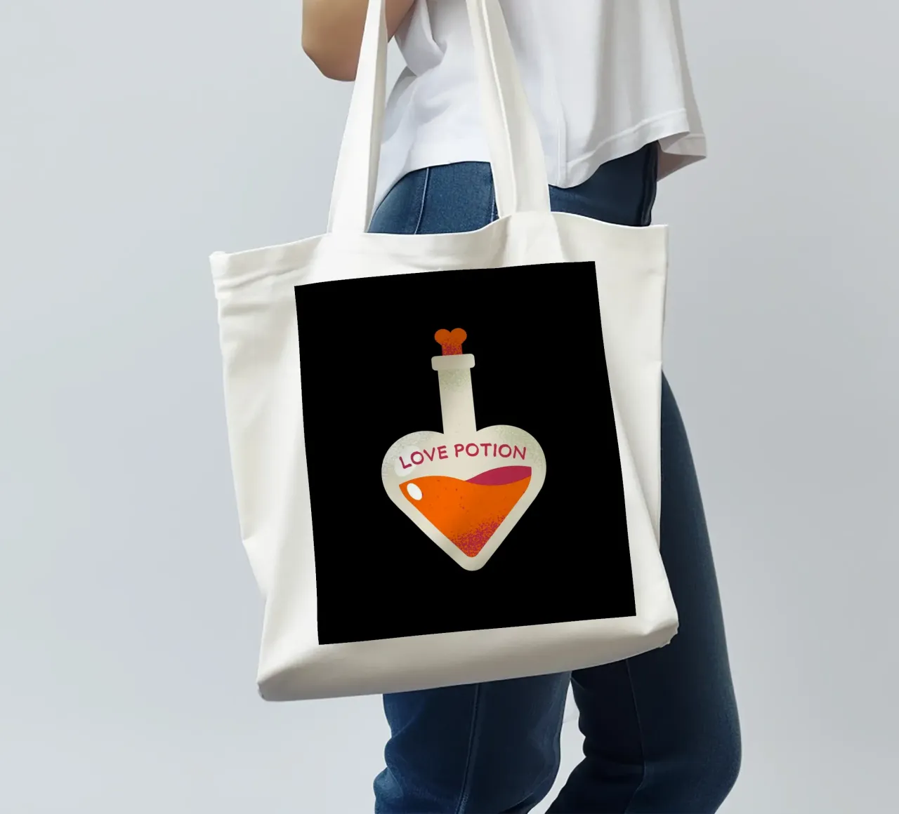 Valentine's Day borsa in juta da Dreamer10