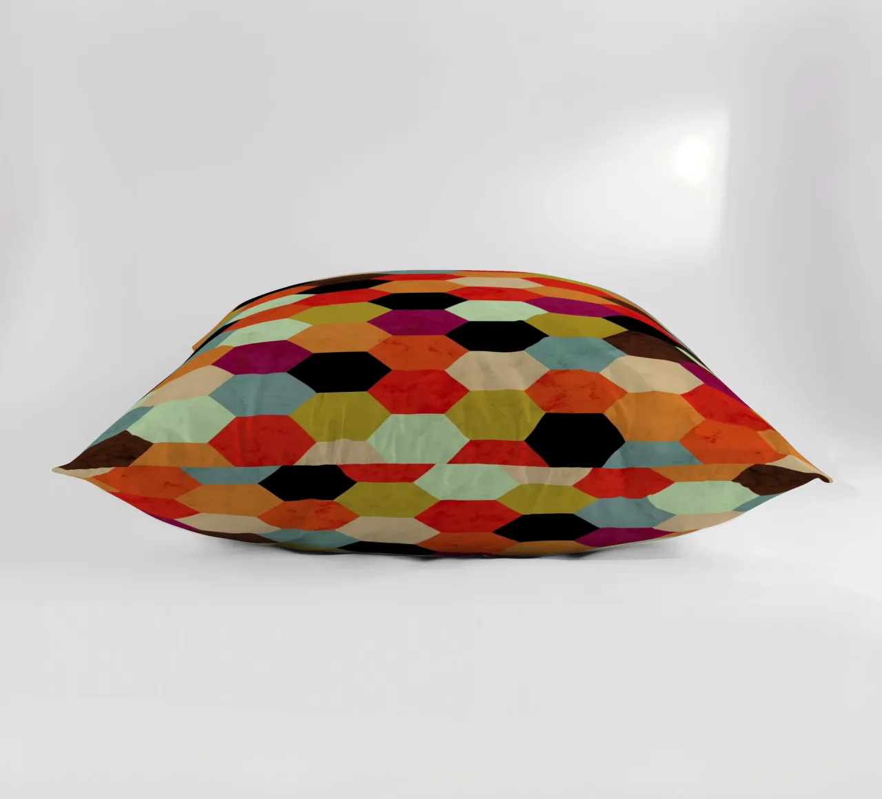 Colorful Beehive Pattern cuscino da Tobe Fonseca
