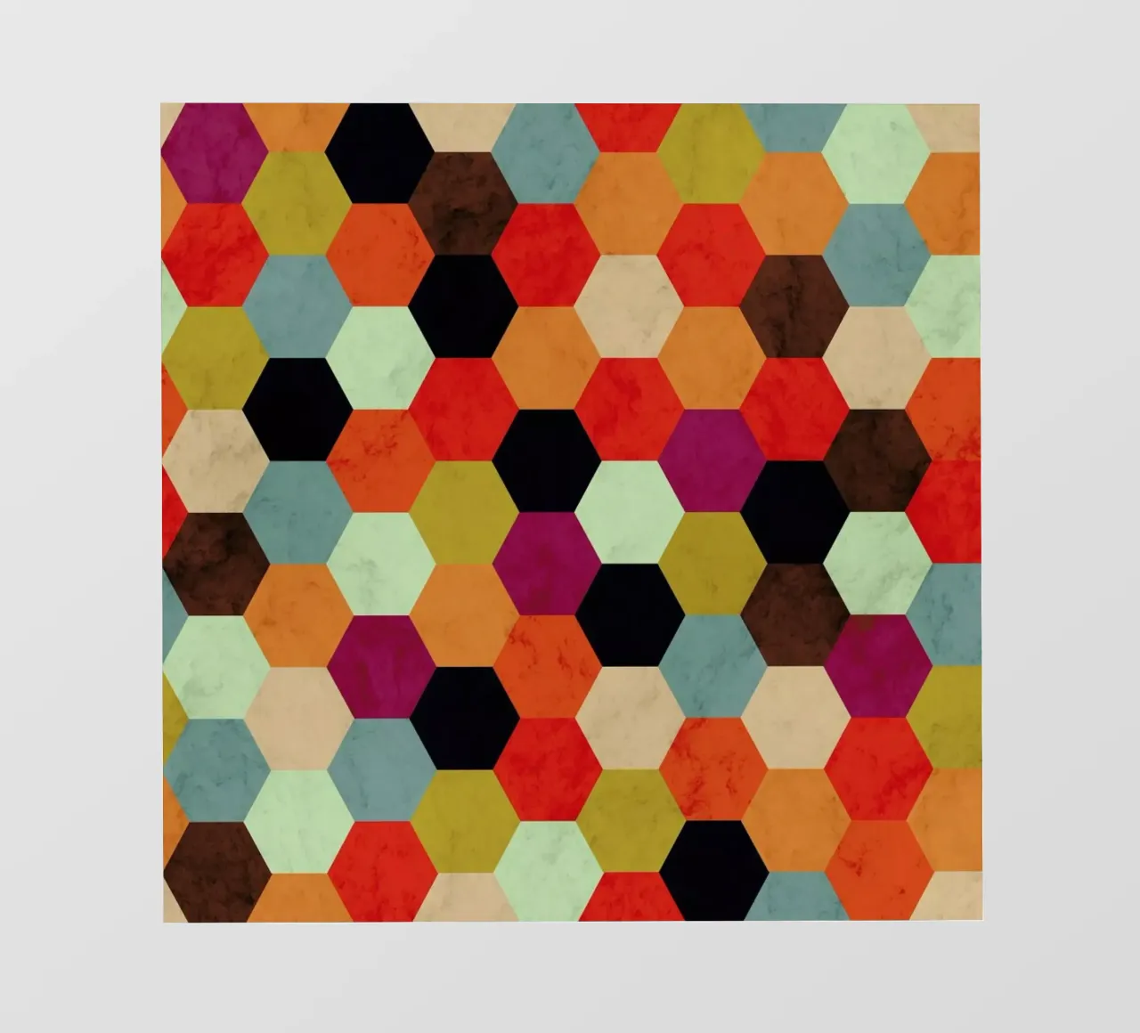 Colorful Beehive Pattern pellicola backlit da Tobe Fonseca