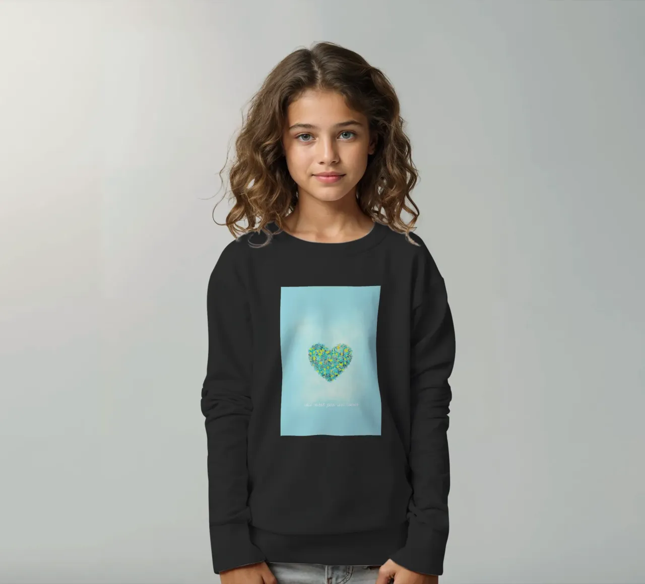 Ceci n'est pas un cœur felpa bambino da Angelo Cerantola