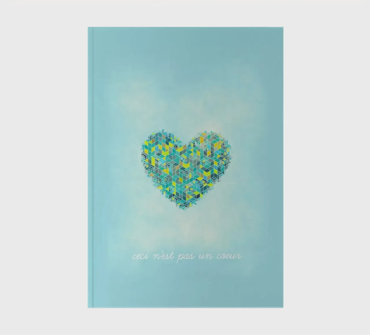Ceci n'est pas un cœur notebook by Angelo Cerantola