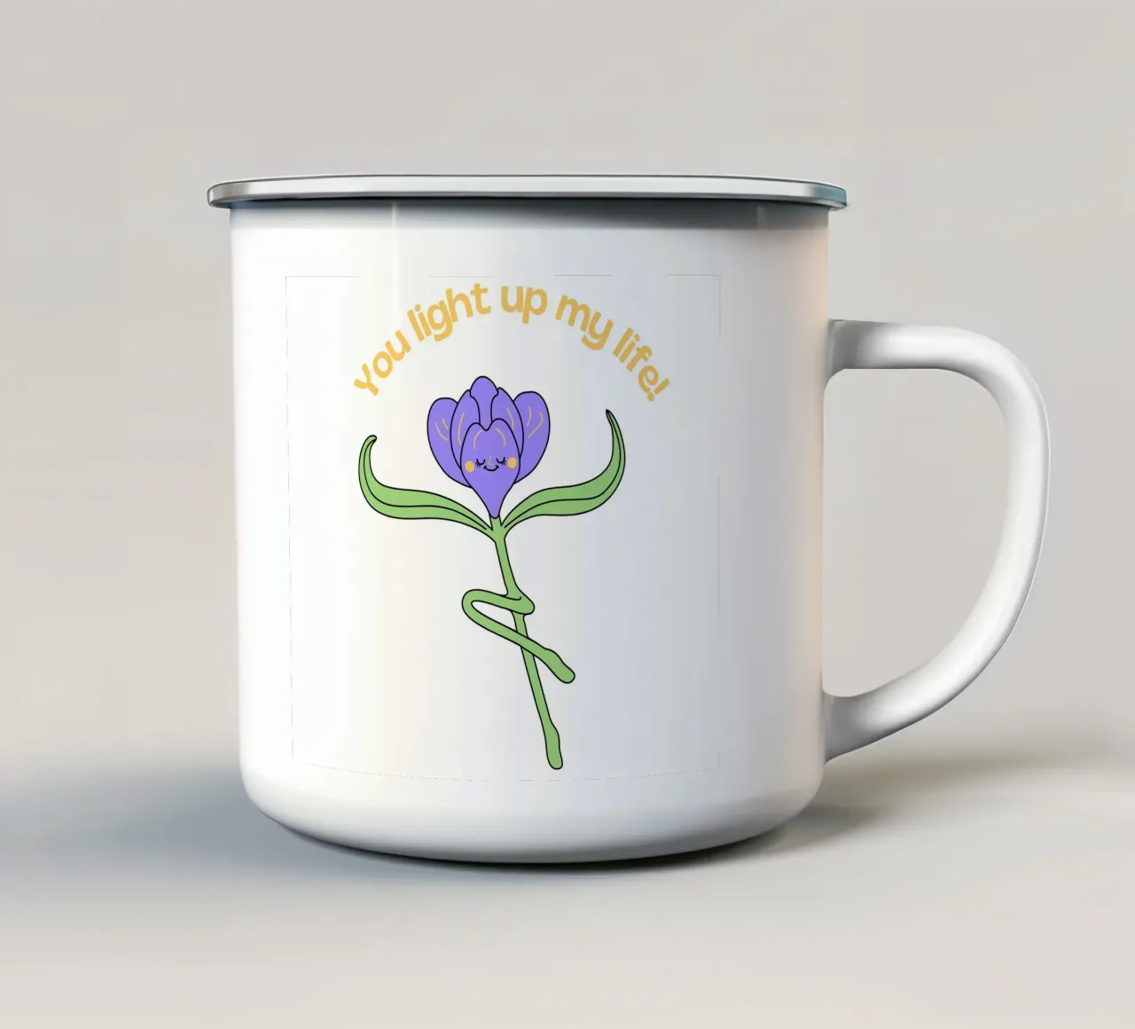 Valentine's Day tazza in smalto da Dreamer10