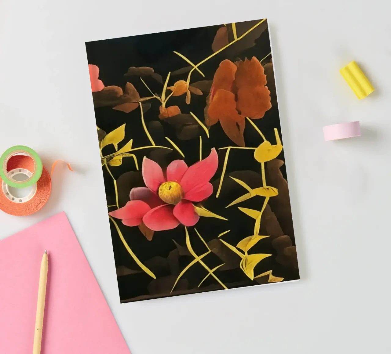 Blumen_7 notebook by Impressionismus by LK