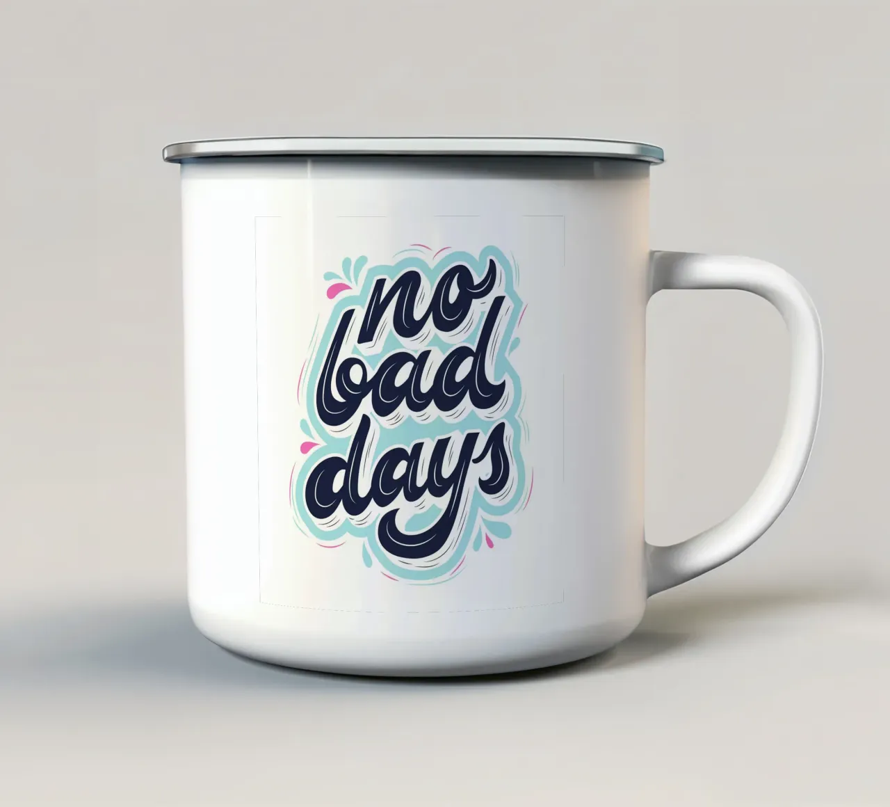 Daily Motivational Quotes tazza in smalto da Dreamer10
