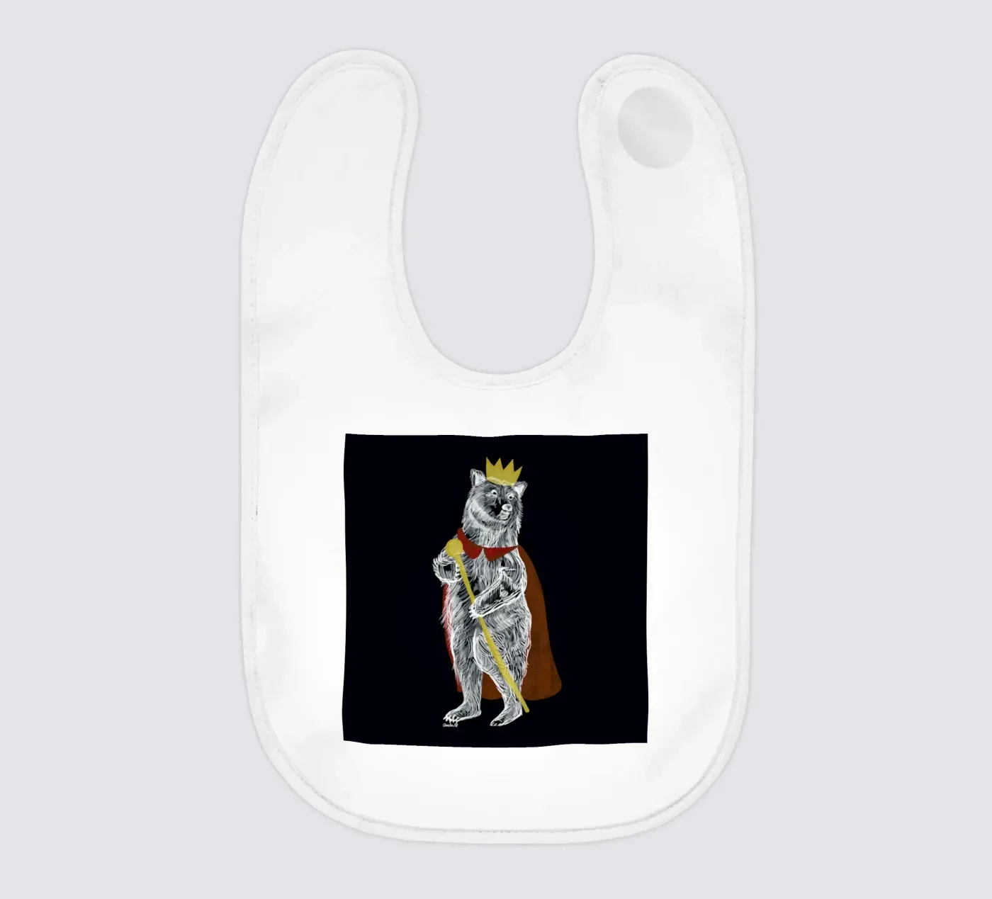 King Bear bavaglino da Amalia Restrepo