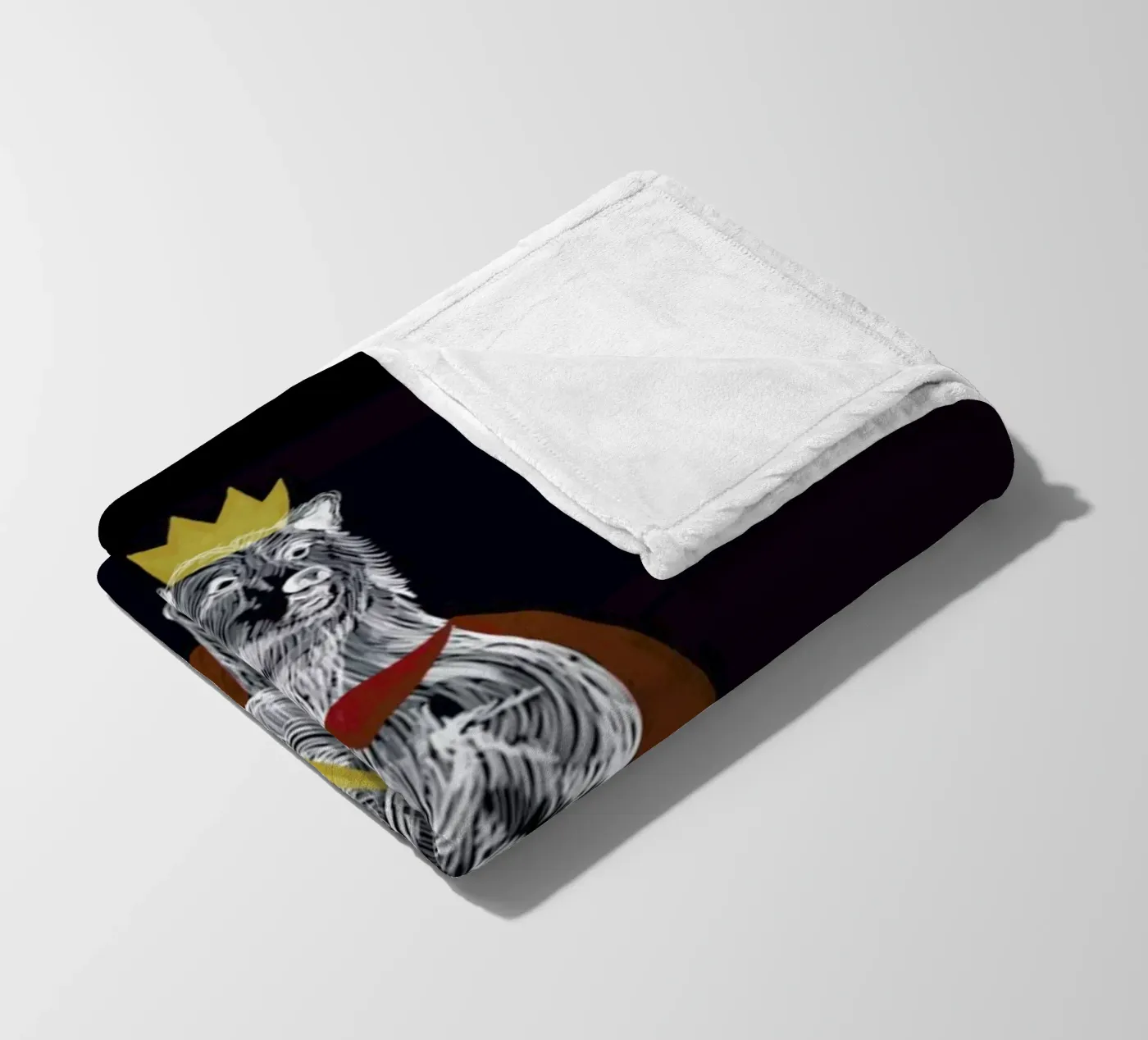 King Bear Fleecedecke von Amalia Restrepo