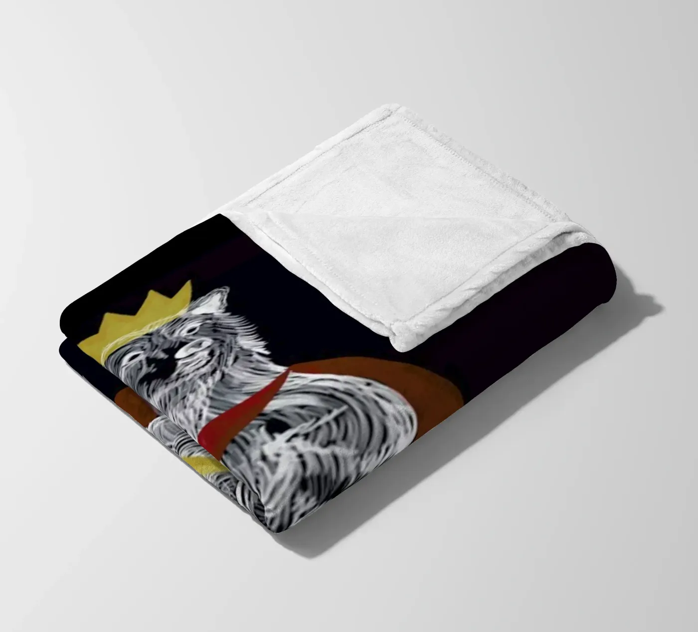 King Bear Fleecedecke von Amalia Restrepo