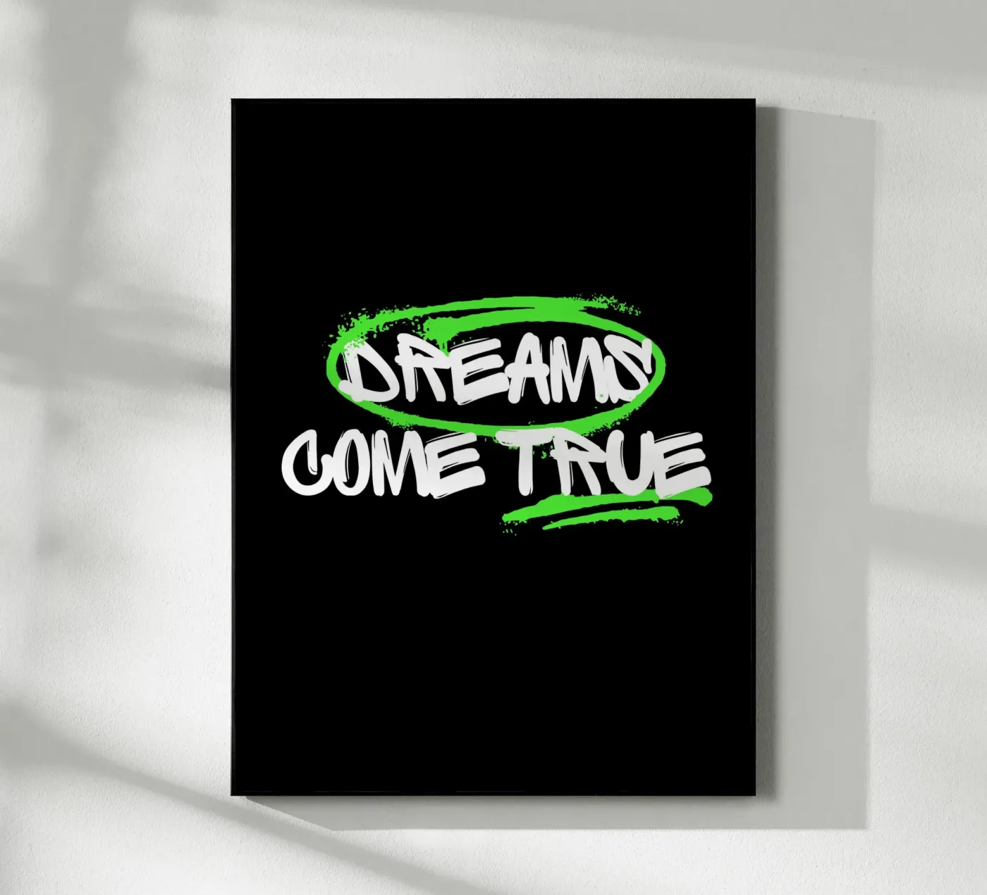Dream Big plexiglass da Dreamer10