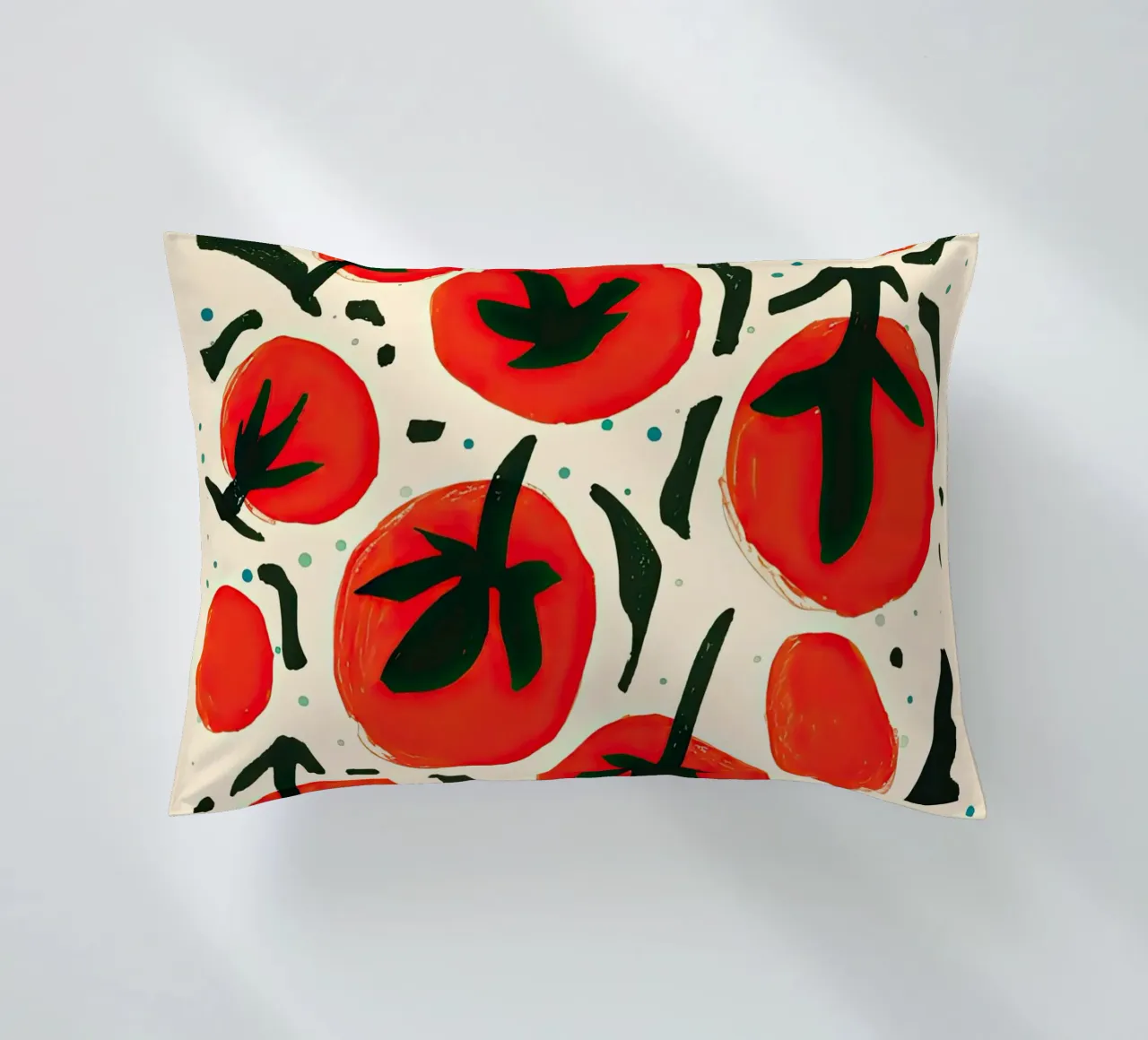 Patrón Big Tomato cojín de Peaches Art Prints