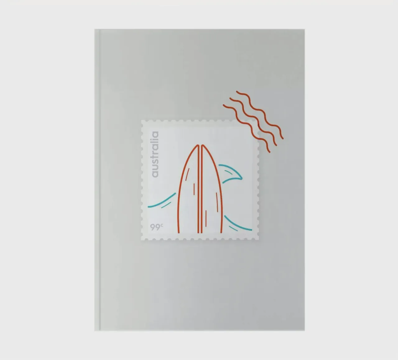 Surf notebook by Dean Smith