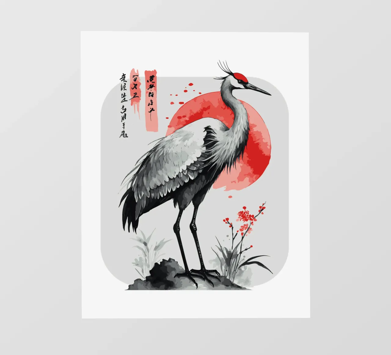 japanese crane photo wallpaper by 🥝 KIWI STORE