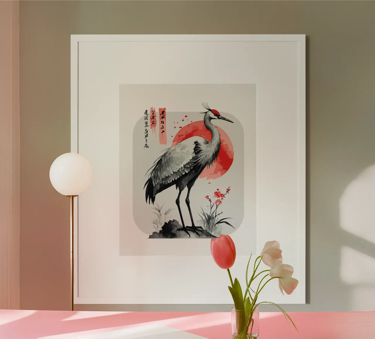 japanese crane hahnemühle by 🥝 KIWI STORE