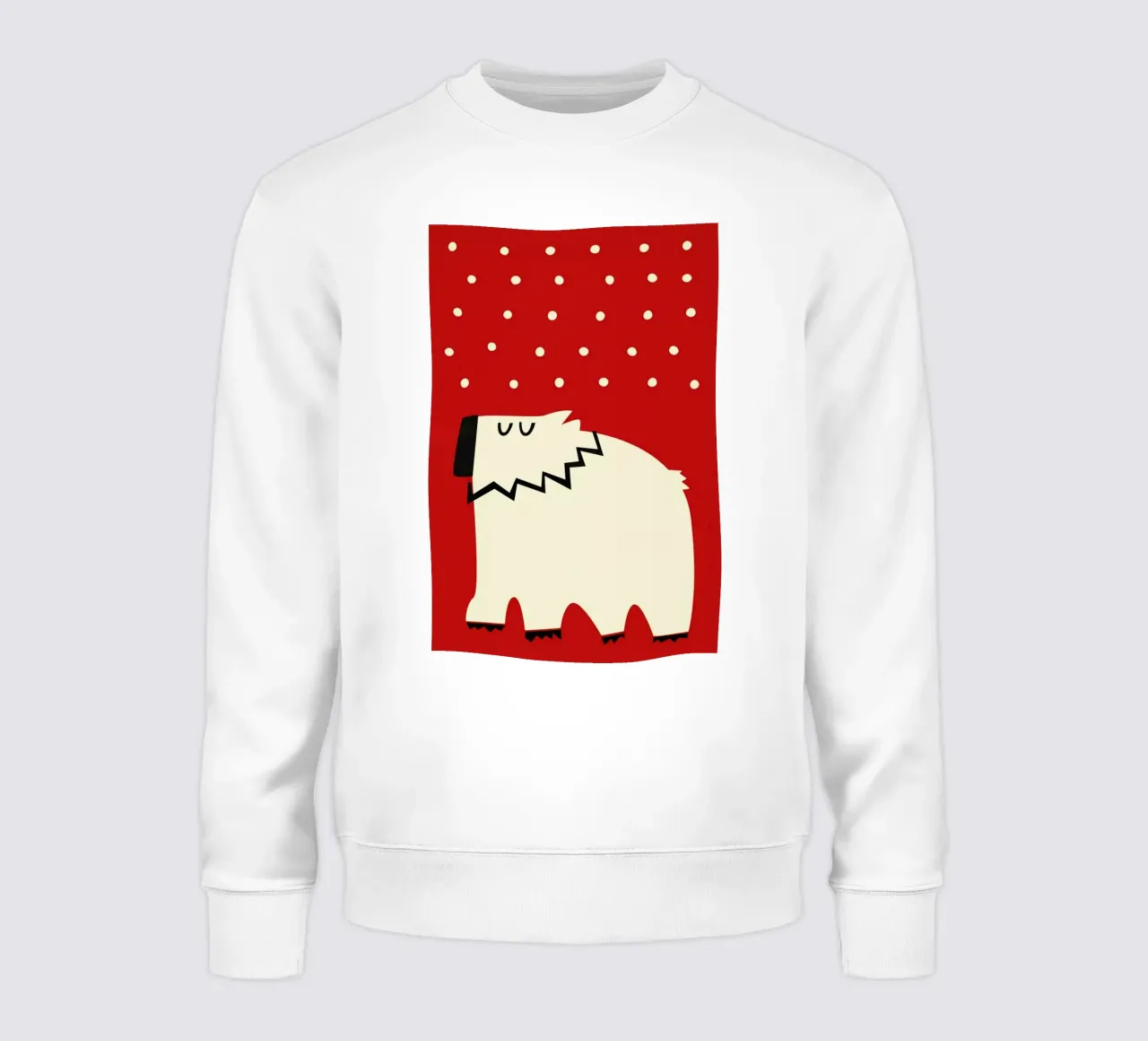 Polar Bear felpa da Fox & Velvet