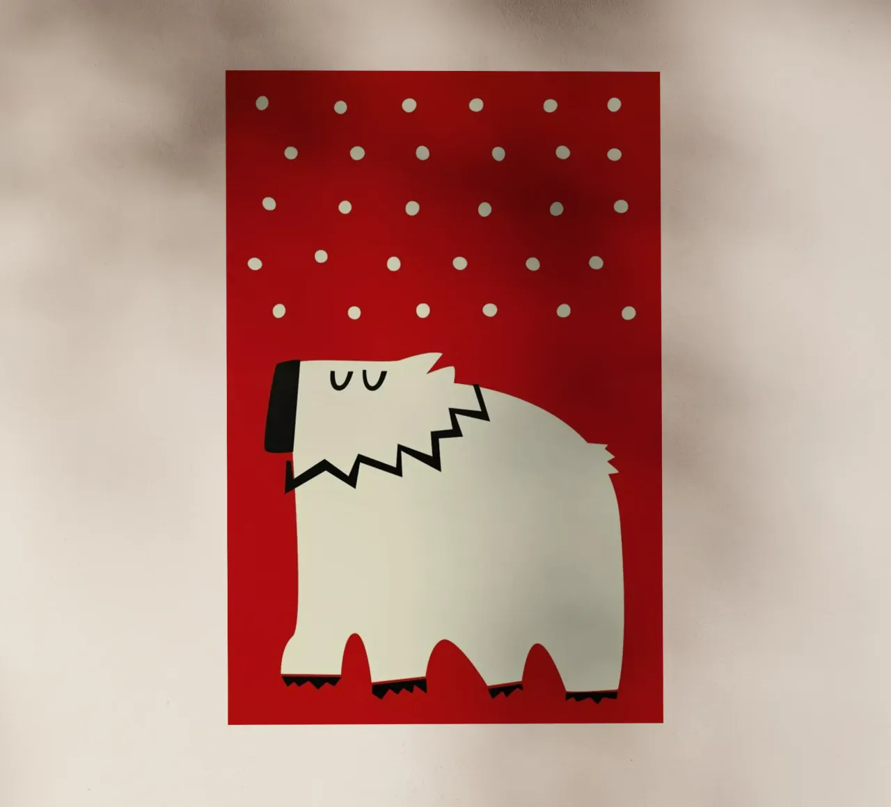 Polar Bear pellicola backlit da Fox & Velvet