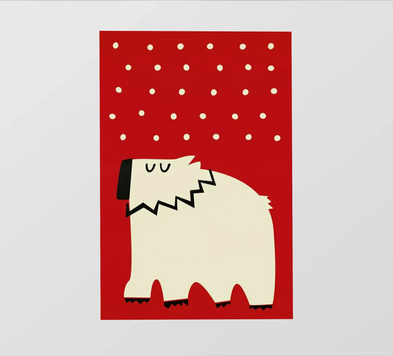 Polar Bear pellicola backlit da Fox & Velvet
