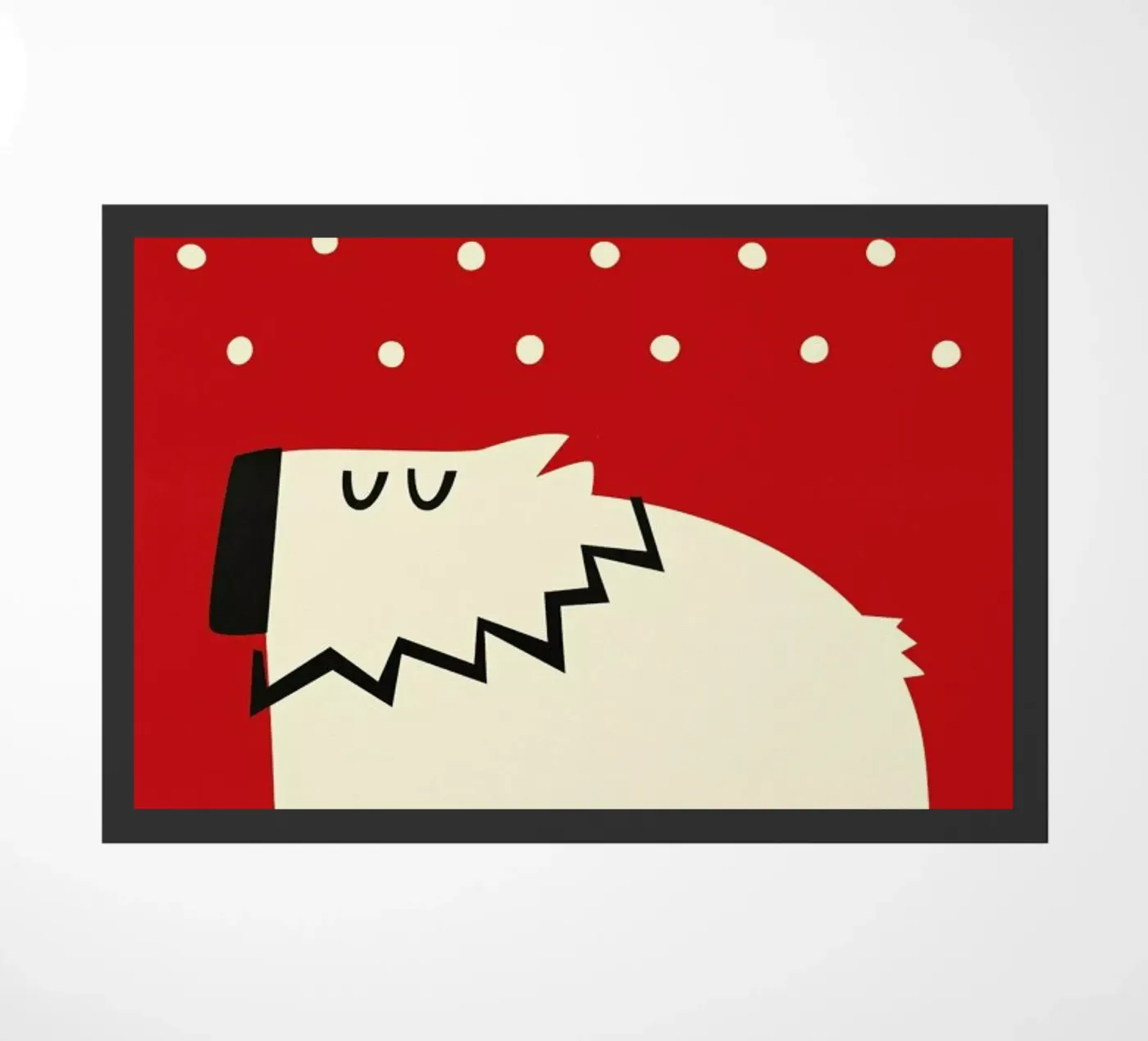 Polar Bear doormat by Fox & Velvet