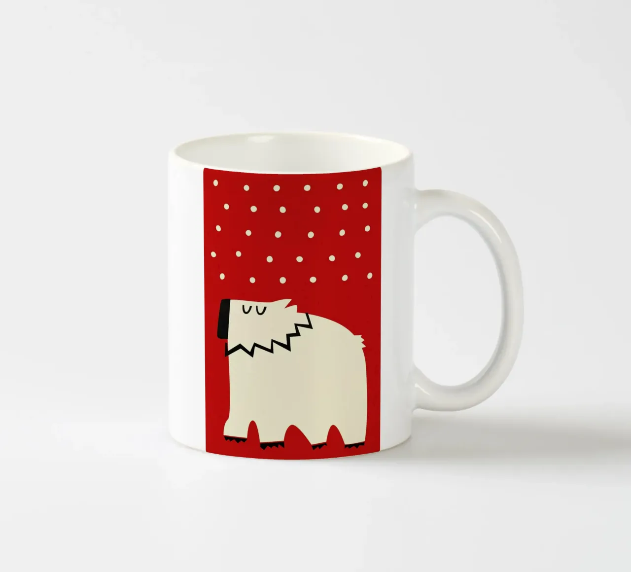 Polar Bear tazza in ceramica da Fox & Velvet
