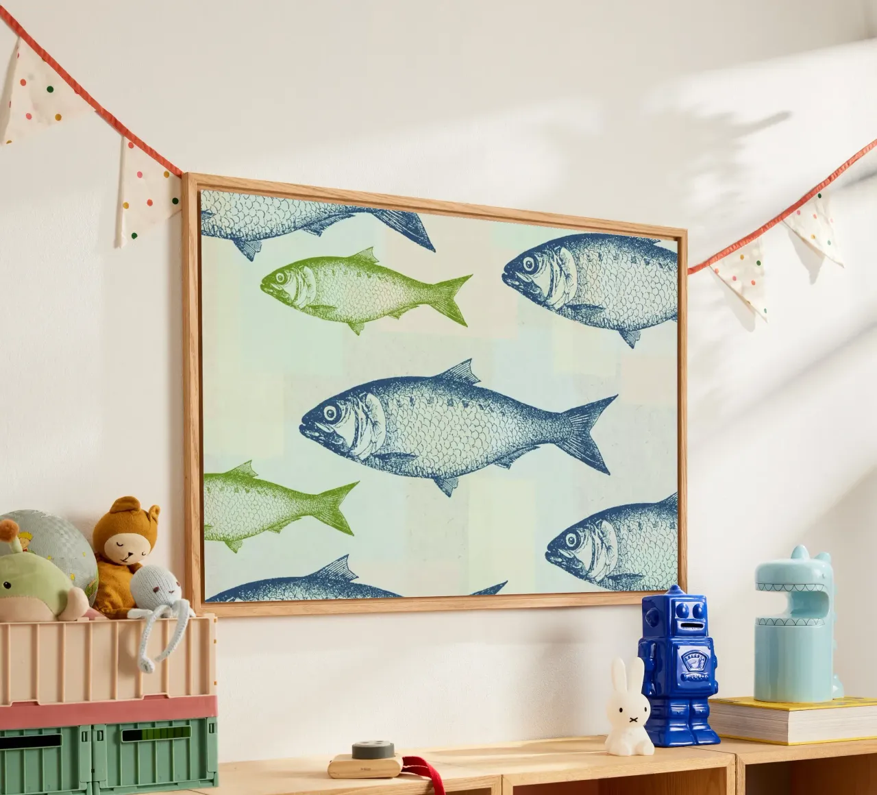 Vintage Fish plexiglass da Jacqueline Maldonado
