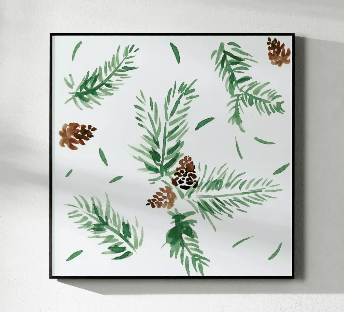 Tannenzweige plexiglass da Farina Kuklinski