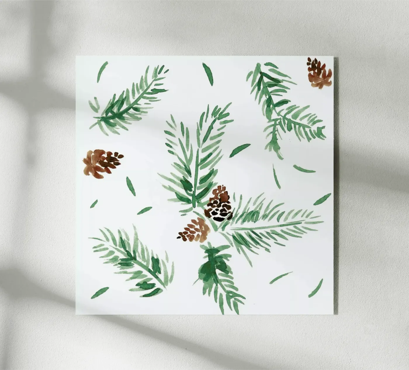 Tannenzweige plexiglass da Farina Kuklinski