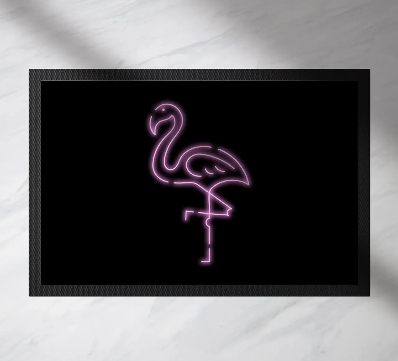 Flamingo doormat by Dreamer10