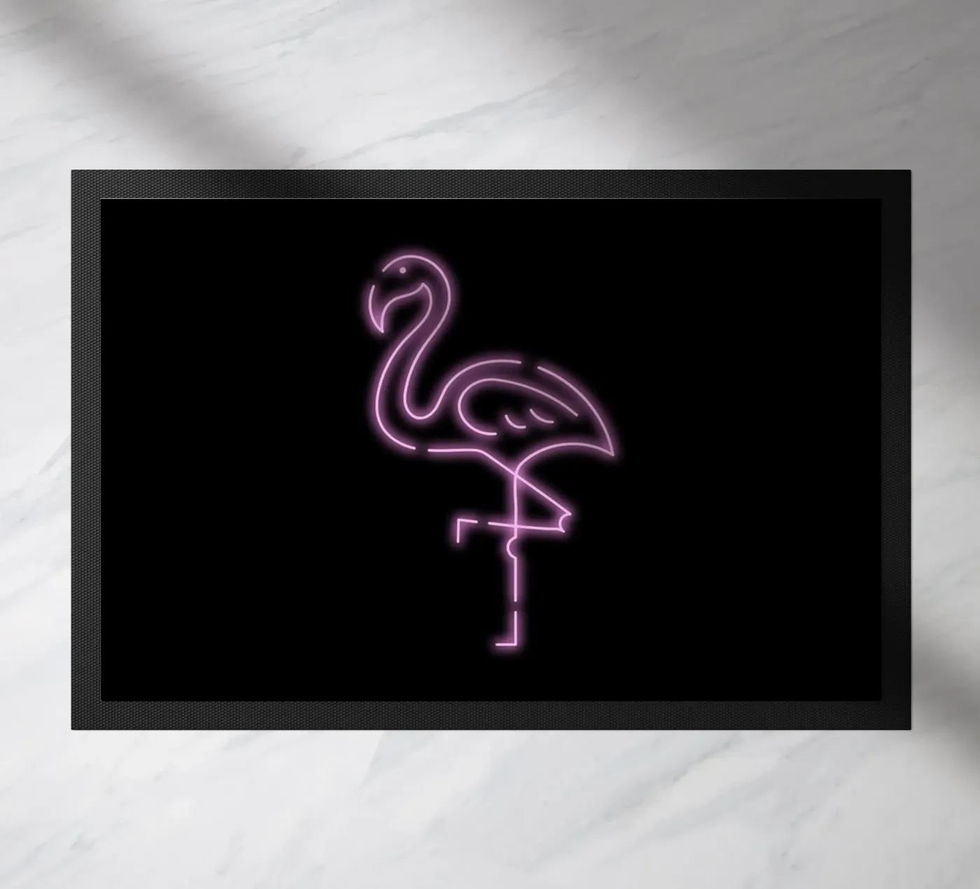 Flamingo Fußmatte von Dreamer10