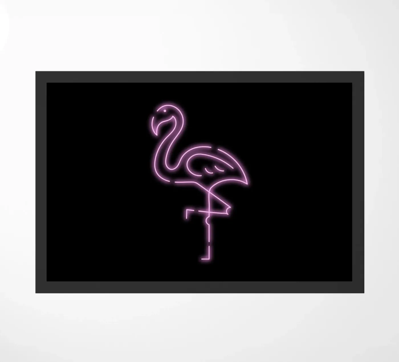 Flamingo Fußmatte von Dreamer10