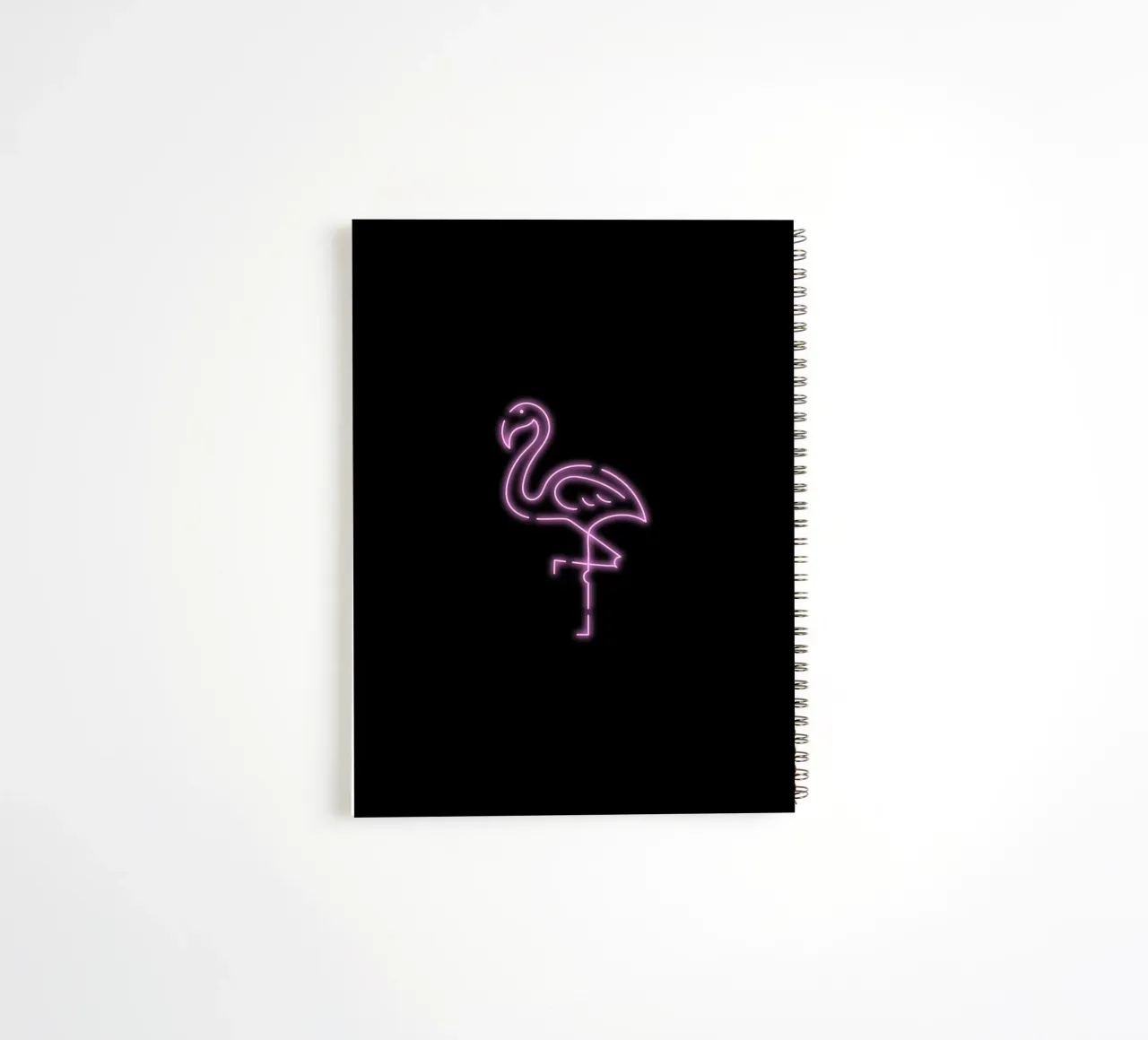 Flamingo spiral notebook by Dreamer10