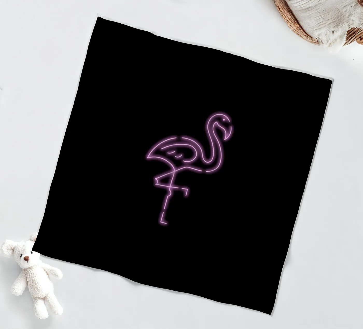 Flamingo fleecedeken van Dreamer10