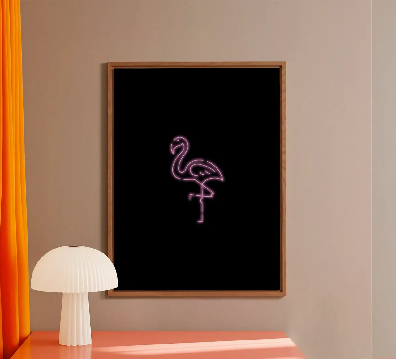 Flamingo alluminio dibond da Dreamer10