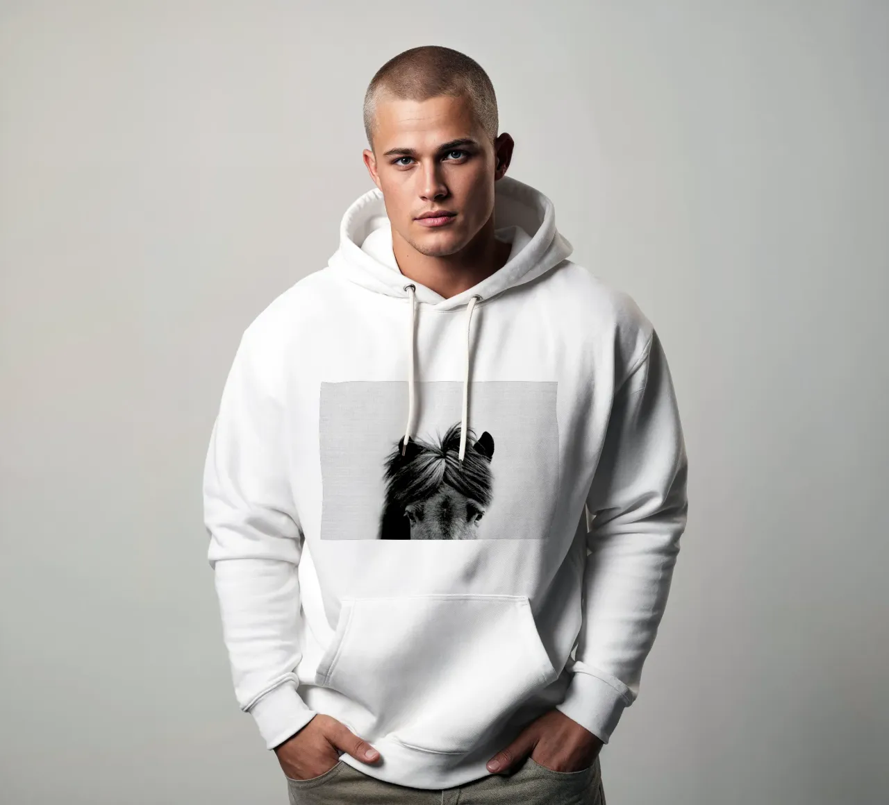 Print 191 felpa con cappuccio da Lila x Lola