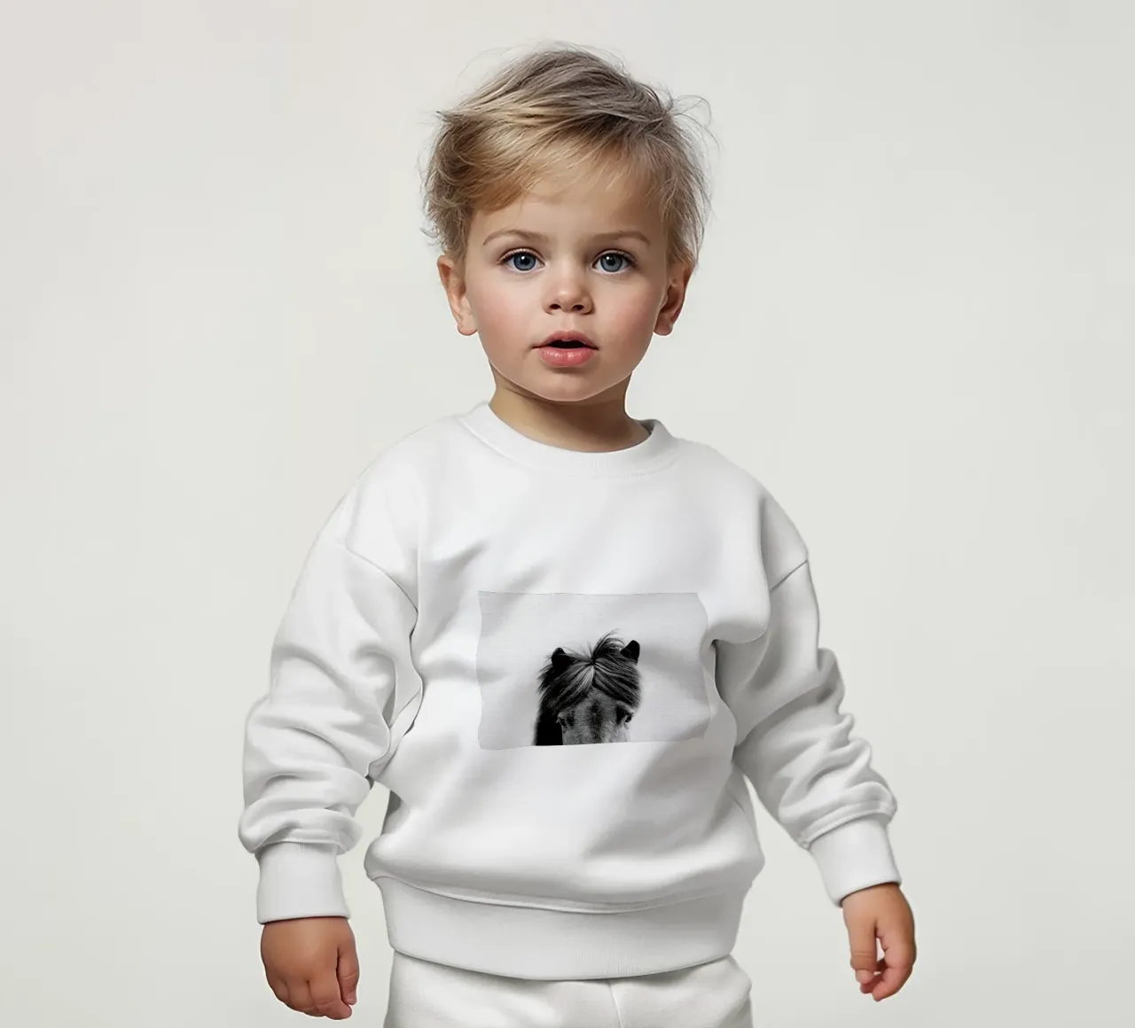 Print 191 felpa neonato da Lila & Lola