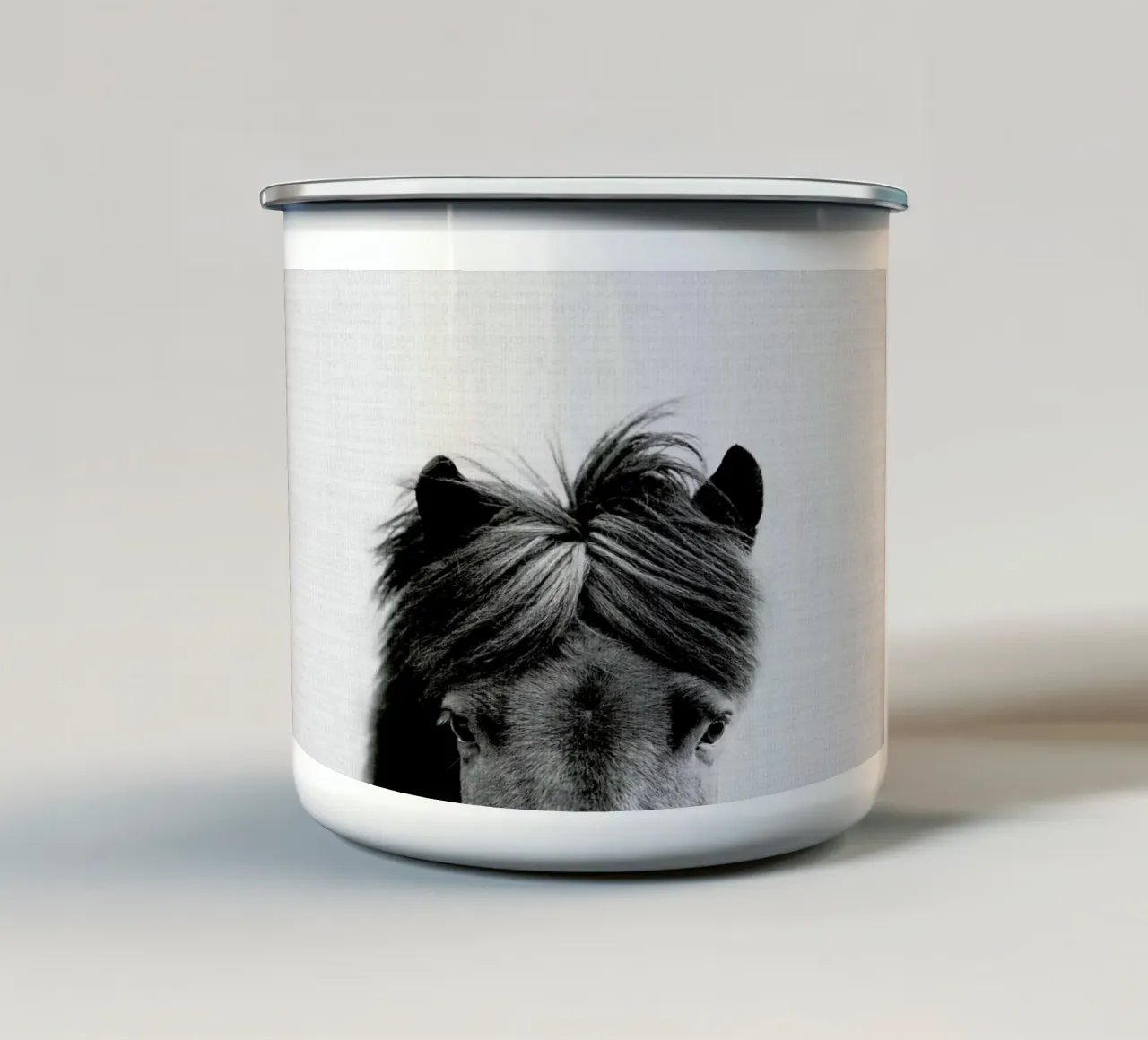 Print 191 tazza in smalto da Lila x Lola