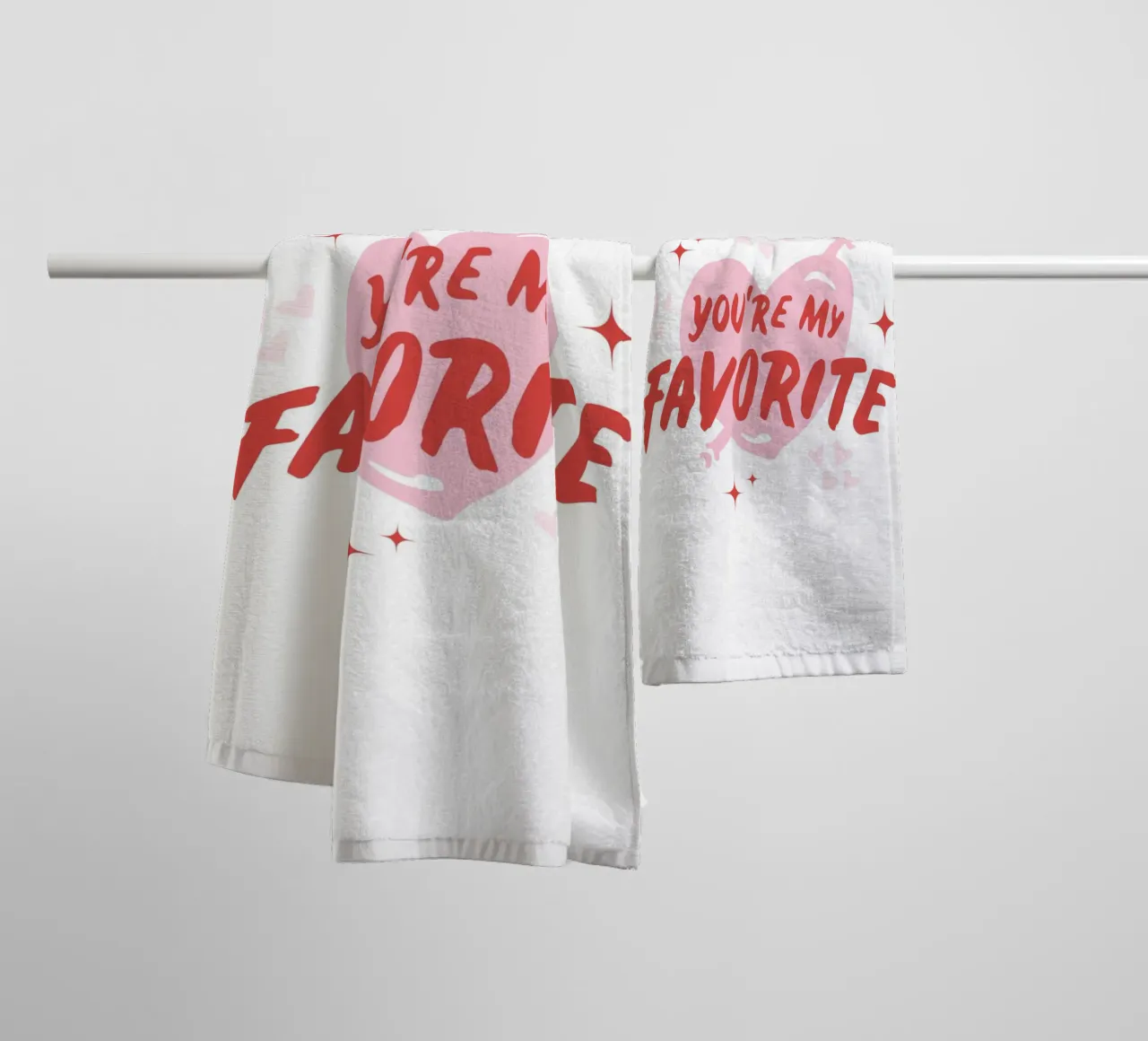 Valentine's Day asciugamano da bagno da Dreamer10