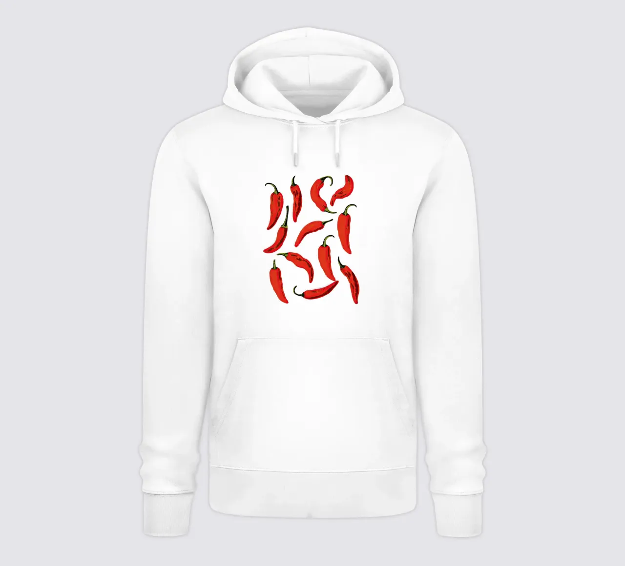 Chilli Art, Pimentón Cocina Pop Art sudadera con capucha de Peaches Art Prints