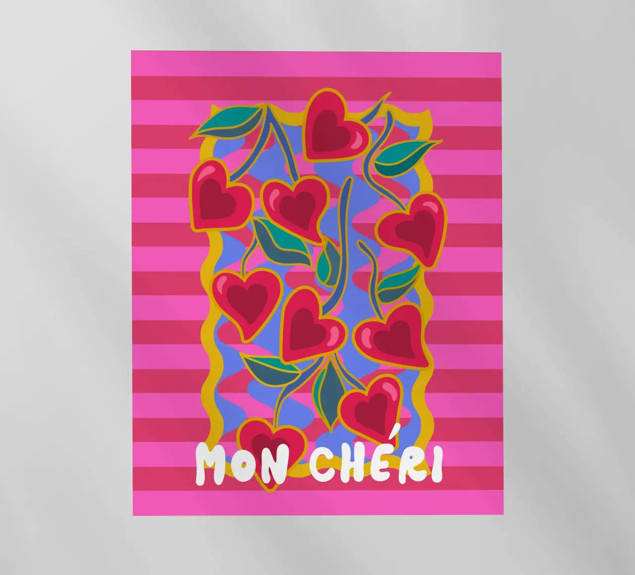 Mon Chéri | Amore pellicola backlit da Ana Paniagua Design