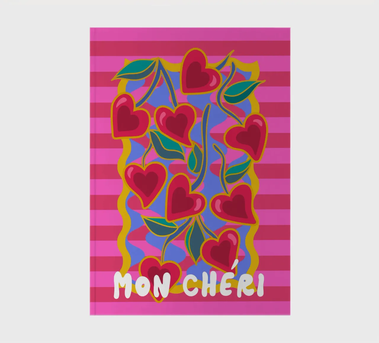 Mon Chéri | Love notebook by Ana Paniagua Design
