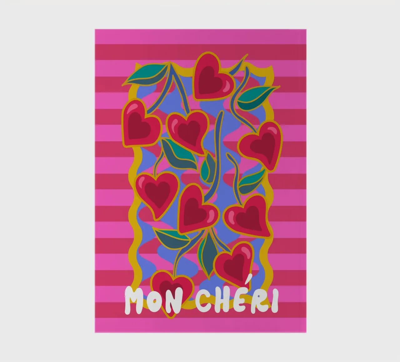 Mon Chéri | Love notebook by Ana Paniagua Design