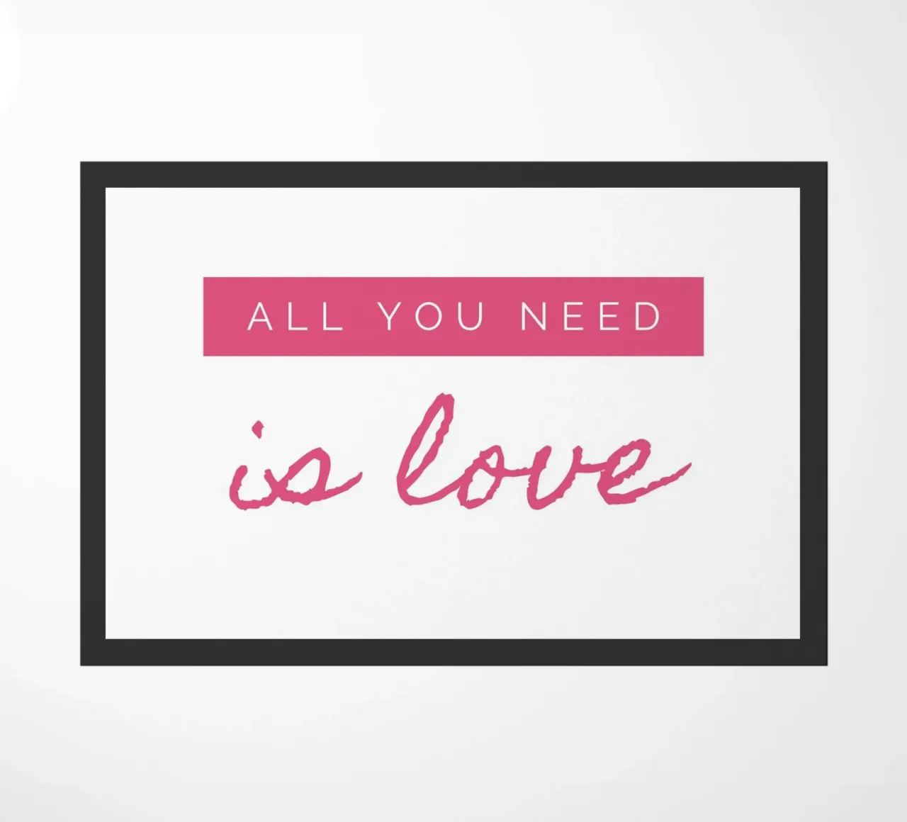 Daily Happy Quotes Fußmatte von Dreamer10
